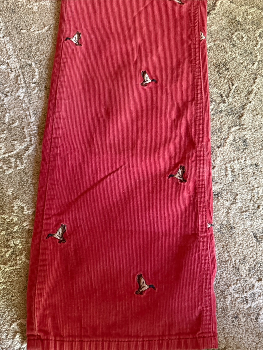 Pants L.L.Bean petite pants Stretch Corduroy Straight Leg Pants - Mallard - Picture 7 of 11
